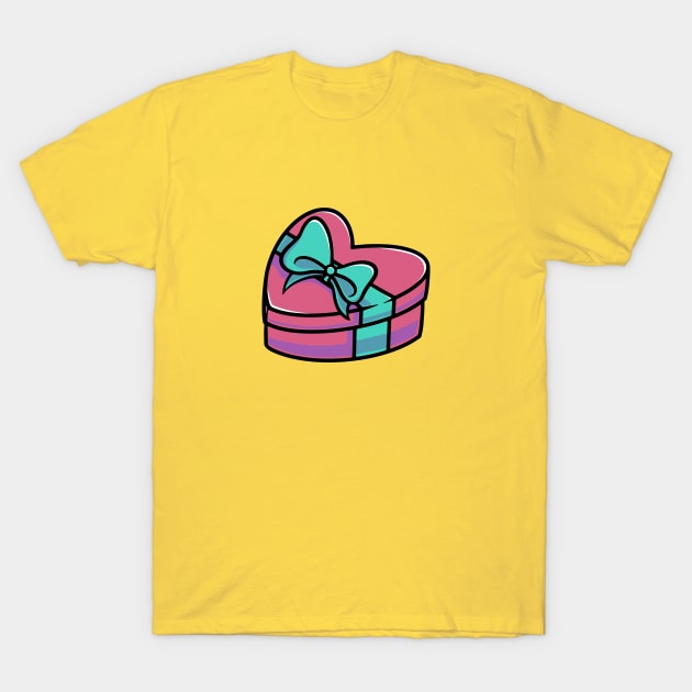 Love Chocolate valentine gift T-Shirt by Cubbone